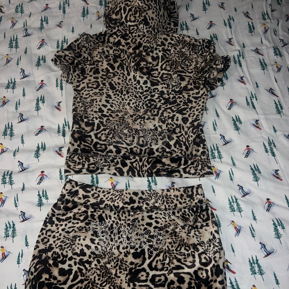 Leopard Print Juicy Set